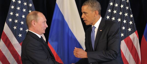 Vladimir Putin&Barack Obama - Sputnik Türkiye
