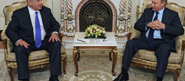 İsrail Başbakanı Benyamin Netanyahu ve Rusya Devlet Başkanı Vladimir Putin - Sputnik Türkiye