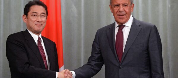 Sergey Lavrov - Fumio Kishida - Sputnik Türkiye