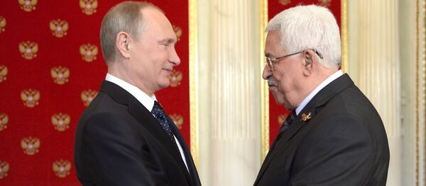 Vladimir Putin - Mahmud Abbas - Sputnik Türkiye