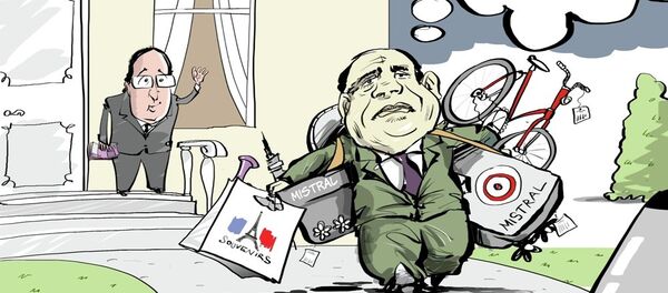 Fransa Mistral gemilerinde Mısır'la anlaştı - Sputnik Türkiye