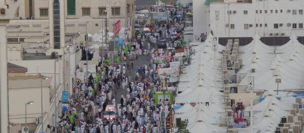 Hac'da izdiham - Sputnik Türkiye