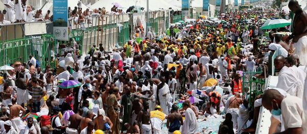 Hac'da izdiham - Sputnik Türkiye