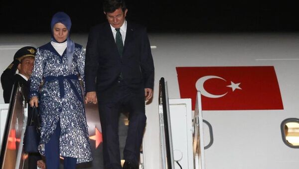 Ahmet Davutoğlu New York'ta - Sputnik Türkiye