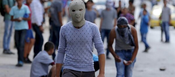 İsrail polisi, taş, Filistinli - Sputnik Türkiye