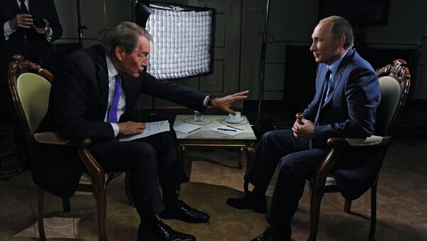 Russian President Vladimir Putin gives interview for CBS and PBS channels - Sputnik Türkiye
