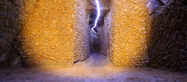 Bayburt'ta 3 bin yıllık yeraltı şehri - Sputnik Türkiye