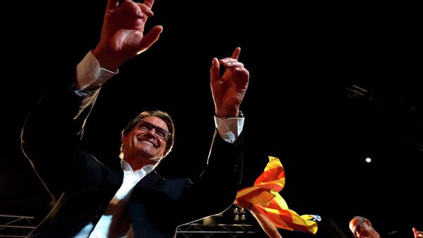 Katalonya lideri Artur Mas - Sputnik Türkiye