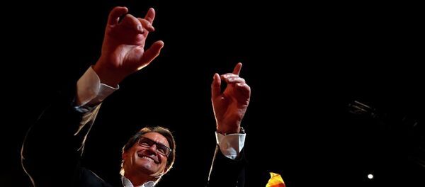 Katalonya lideri Artur Mas - Sputnik Türkiye
