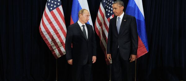Vladimir Putin - Barack Obama - Sputnik Türkiye