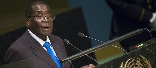 Zimbabve lideri Robert Mugabe - Sputnik Türkiye