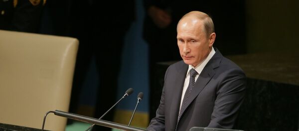 Vladimir Putin BM 70'inci yıl Genel Kurul toplantısında - Sputnik Türkiye
