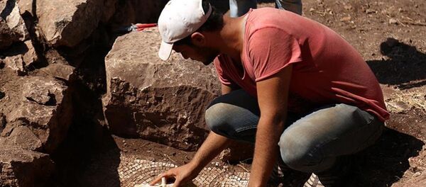 Myra-Andriake kazılarında mozaikli kilise bulundu - Sputnik Türkiye