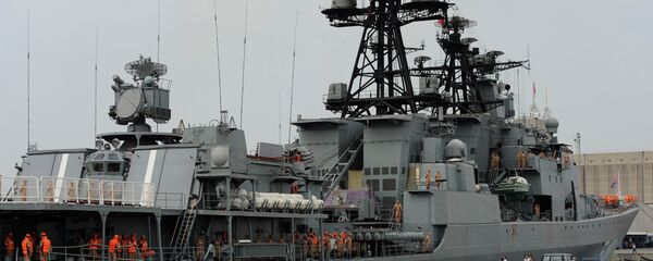 Tartus'taki Rus savaş gemisi - Sputnik Türkiye