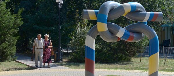 Kerç’teki Rusya-Ukrayna Dostluğu Anıtı. - Sputnik Türkiye