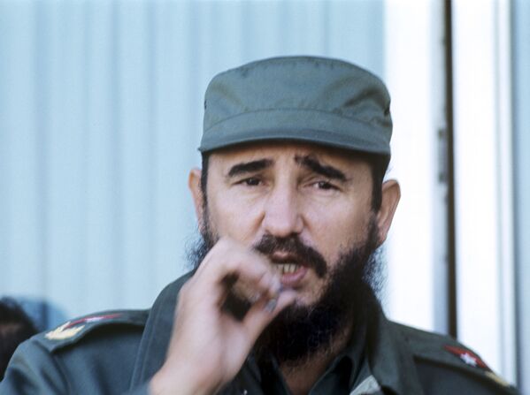 Kuba Cumhuriyeti Başbakanı Fidel Castro, 1974. - Sputnik Türkiye