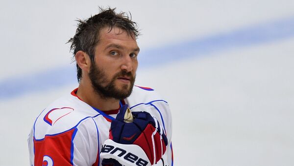 Kovalchuk Team takımının oyuncusu Aleksandr Oveçkin. - Sputnik Türkiye