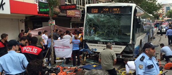 Ankara'da kaza - Sputnik Türkiye