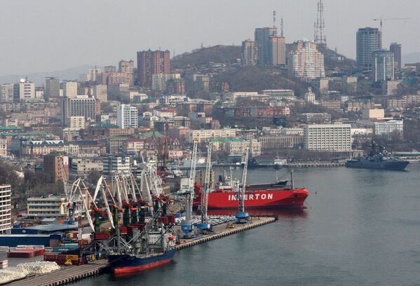 Vladivostok limanı. - Sputnik Türkiye