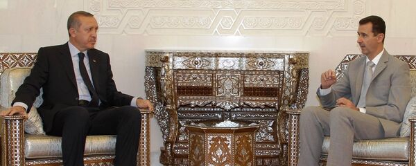 Recep Tayyip Erdoğan & Beşar Esad - Sputnik Türkiye