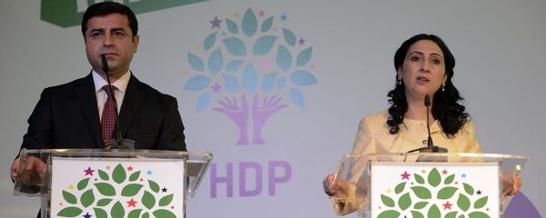 HDP'nin seçim bildirgesini açıkladı - Sputnik Türkiye