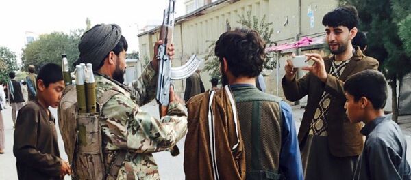 Kunduz - Taliban militanları - Sputnik Türkiye