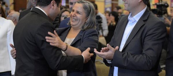Gültan Kışanak ve  Selahattin Demirtaş - Sputnik Türkiye