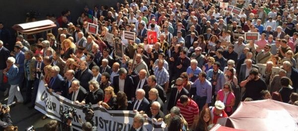 gazeteciler yürüyüş - Sputnik Türkiye