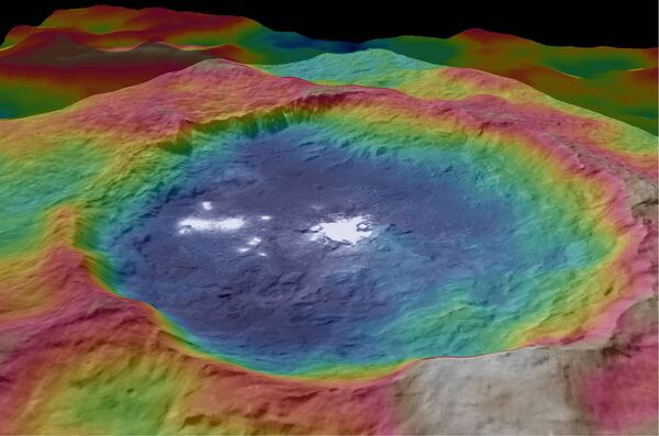 Ceres'in gizemli ışıkları - Sputnik Türkiye