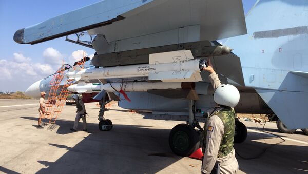 Russian tactical group seen at Hmeimim aerodrome in Syria - Sputnik Türkiye