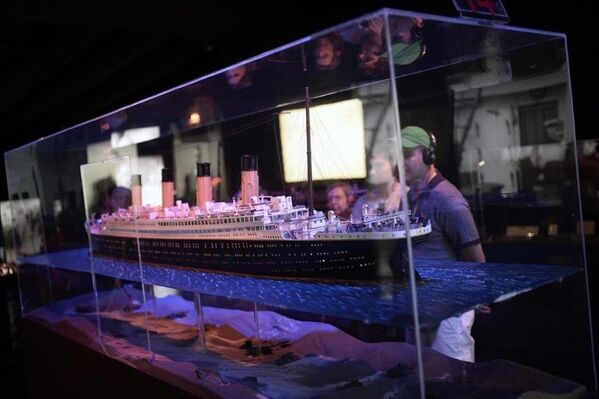 Titanic'in tarihi objeleri Madrid'de sergileniyor - Sputnik Türkiye