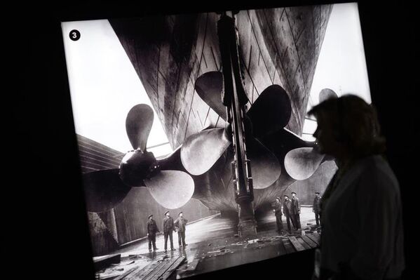 Titanic'in tarihi objeleri Madrid'de sergileniyor - Sputnik Türkiye