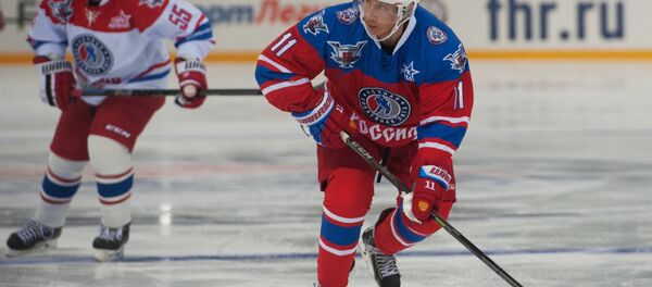 Putin Doğum Günü Hokey - Sputnik Türkiye