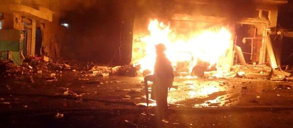 Halep bombalı saldırı - Sputnik Türkiye