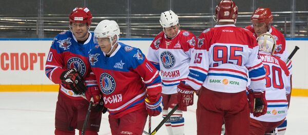 putin doğum günü hokey - Sputnik Türkiye