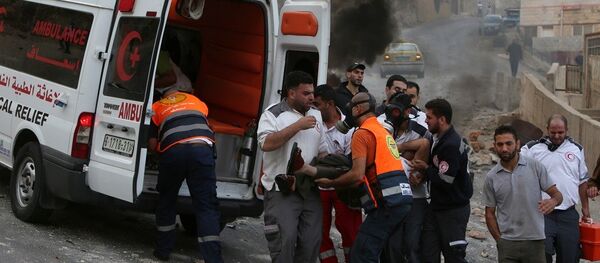 Gazze'de cuma namazı sonrası çatışma - Sputnik Türkiye