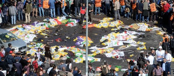 Ankara'daki patlama Ankara'daki patlama - Sputnik Türkiye