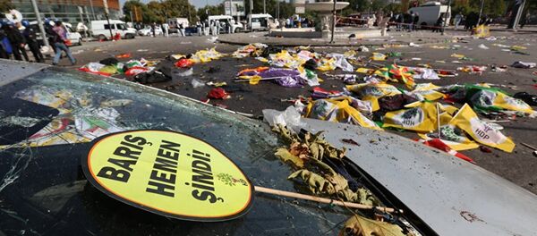 Barış mitingi kana bulandı - Sputnik Türkiye