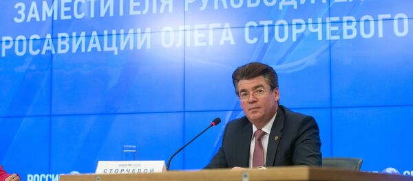 Rusya Federal Hava Taşımacılığı Ajansı Başkan Yardımcısı Oleg Storçevoy - Sputnik Türkiye