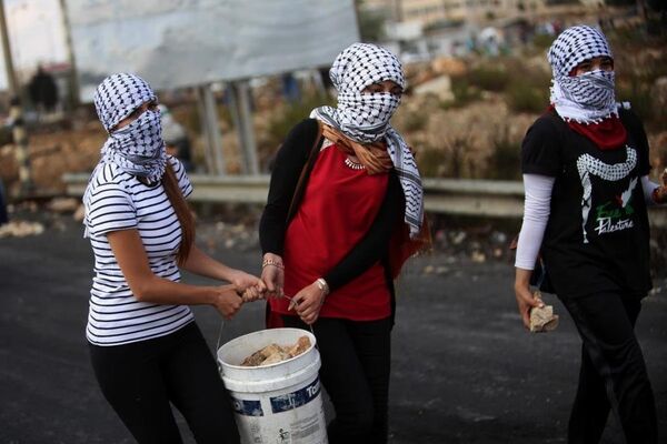 Filistinli direnişçi kadınlar - Sputnik Türkiye