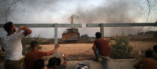 Gazze'ye ayrım duvarı - Sputnik Türkiye