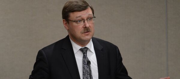 Rusya Federasyon Konseyi Dış İlişkiler Komitesi Başkanı Konstantin Kosaçev - Sputnik Türkiye