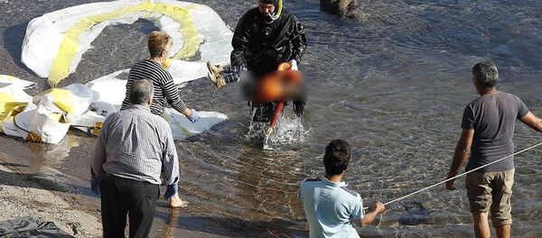 Midilli - Göçmen - Sputnik Türkiye