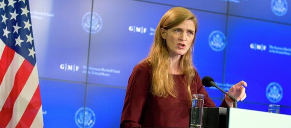 ABD’nin Birleşmiş Milletler Daimi Temsilcisi Samantha Power - Sputnik Türkiye