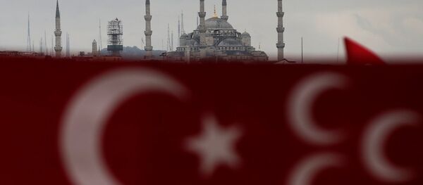 Türkiye - Cami - Bayrak - Sputnik Türkiye