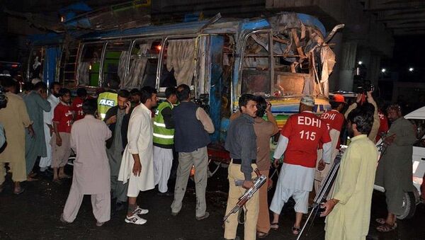 Pakistan'da otobüse bombalı saldırı - Sputnik Türkiye