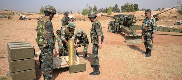 Suriye ordusuna bağlı 10. Bölük ve 2. Kolordu Şam'a nakledildi. - Sputnik Türkiye