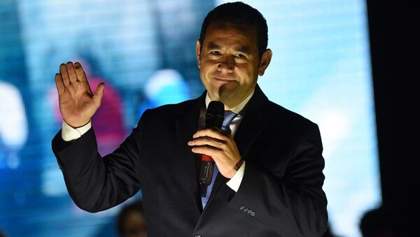 Guatemala Devlet Başkanı Jimmy Morales - Sputnik Türkiye
