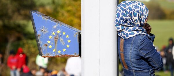 Avusturya - Almanya sınırında sığınmacılar Avusturya - Almanya sınırında sığınmacılar - Sputnik Türkiye