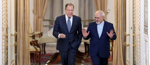 Rusya Dışişleri Bakanı Sergey Lavrov - İran Dışişleri Bakanı Muhammed Cevad Zarif - Sputnik Türkiye